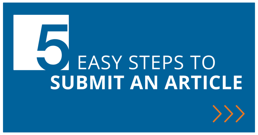 5 Easy Steps to Submit an Article IEEE Open