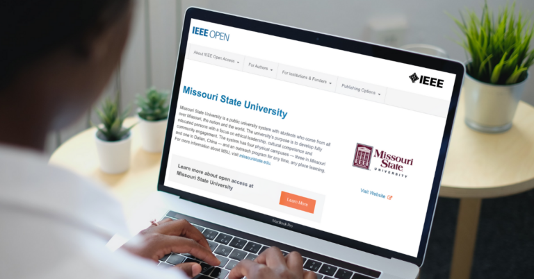 IEEE and Missouri State University Announce New Open Access Agreement